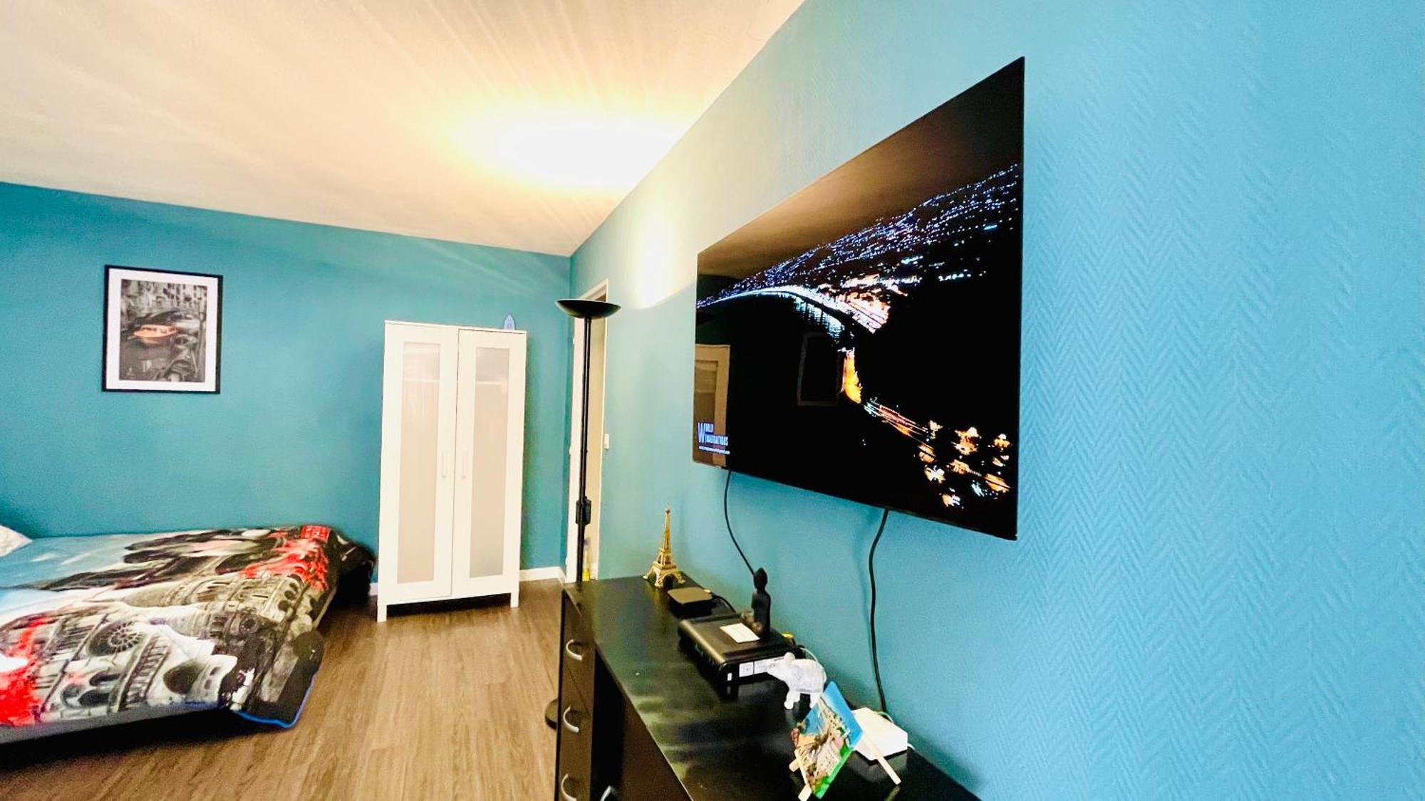 Confortable Studio A Nice Centre Cote Plage Bel Terrasse Paddle Bagian luar foto